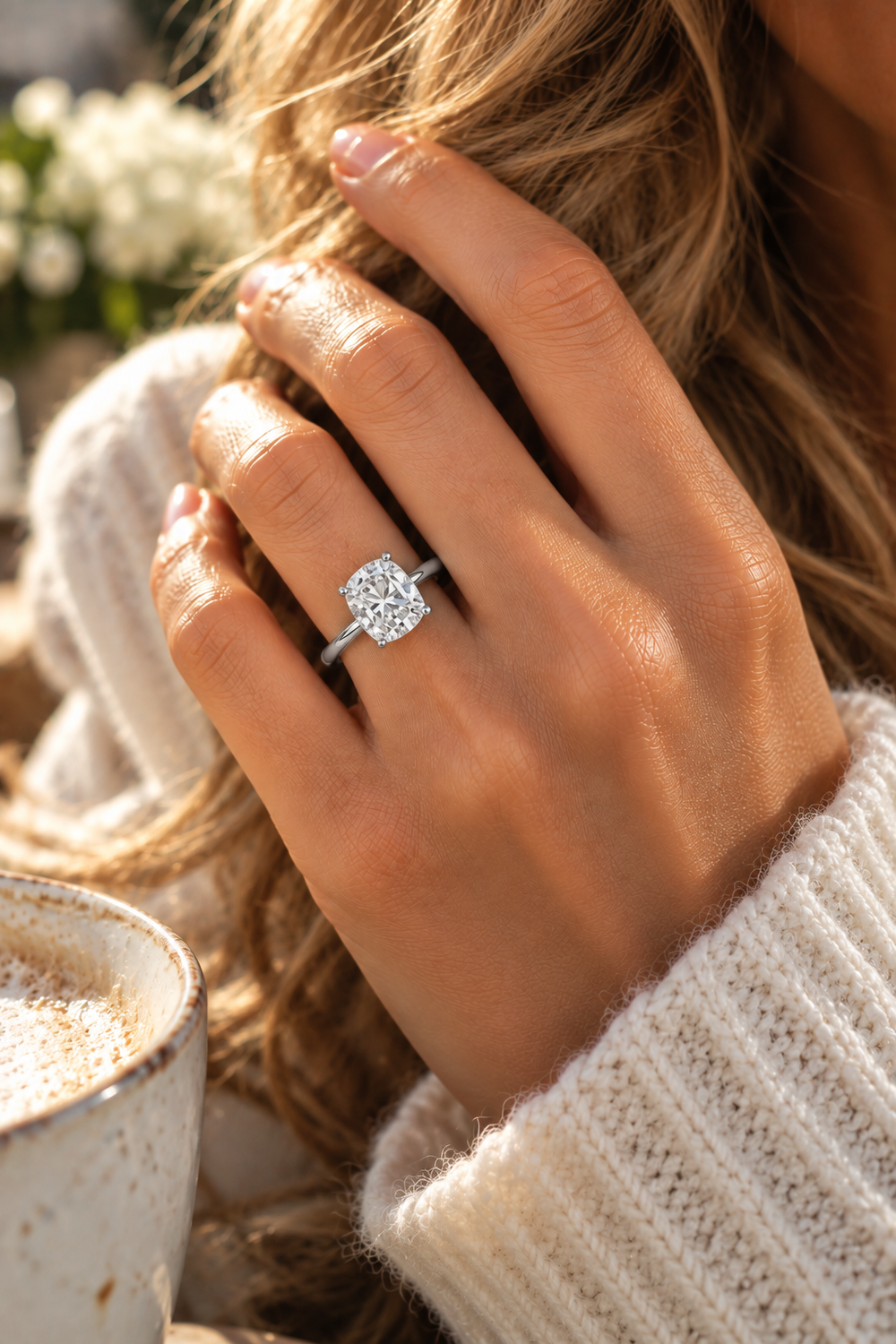 Cushion Cut Engagement Rings