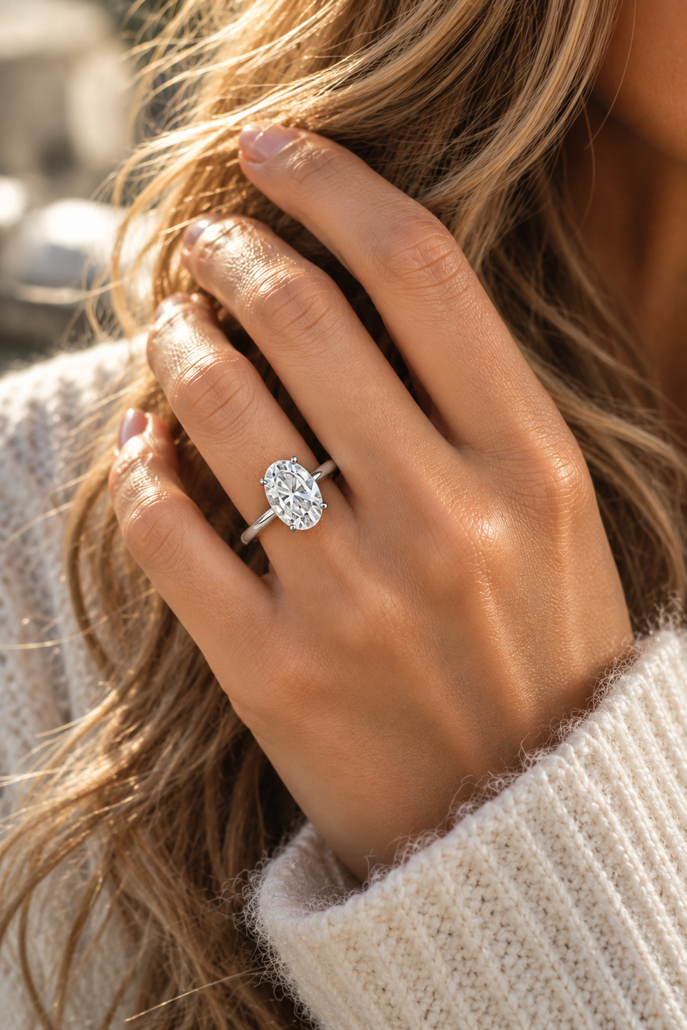 Oval Engagement Rings