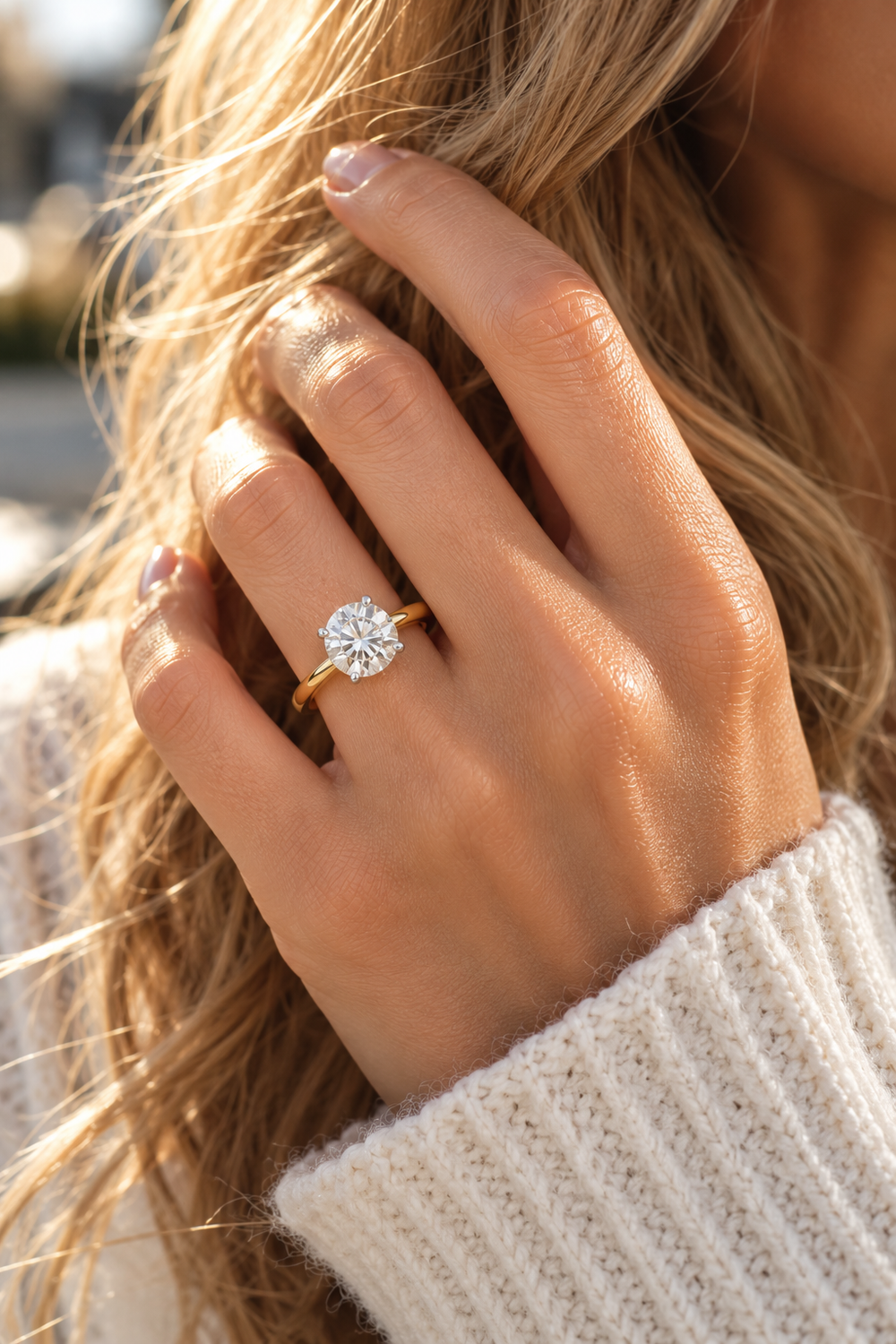 Round Engagement Rings